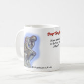 22 pensées profondes - échec mug (Devant gauche)