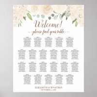 22 Tableau Plomb Pêche Florale Mariage Platine Pla
