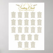 22 Tableau simple Mariage blanc or (Devant)