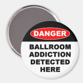 22 ter. Ballroom Verslavingen Magneten - Rond (Voorkant / Achterkant)