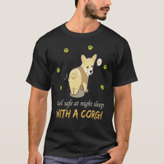 22 Voel je veilig 's nachts Slaap met een Corgi T-shirt