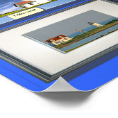 22 Vuurtoren van Maine Poster (Hoek)