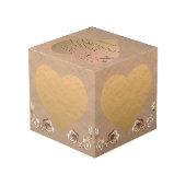 22e anniversaire de Mariage Cube de cuivre (Angle arrière)