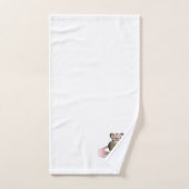 22e anniversaire du Mariage Cuivre Claddaugh (Serviette à main)