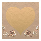 22e bruiloft Jubileum Coppery Plum Cube Kubus (Voorkant)