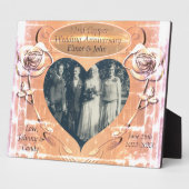 22e Copper Wedding Jubileum Fotoplaat (Zijkant)