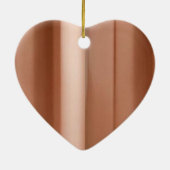 22e Jubileum koper Keramisch Ornament (Achterkant)