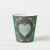 22e Mug à l'anniversaire du Mariage floral (Devant)