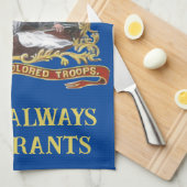 22e régiment serviette de thé USCT (Quart Plié)