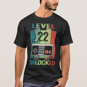 22e verjaardag 22e vrijgesloten videoband 22e verj t-shirt