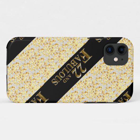 22e verjaardag Case-Mate iPhone case (Achterkant (horizontaal))