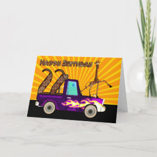 22e, waarom deze Giraffe als Grease Lightning, B Kaart