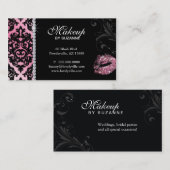 232 Cosmetologue Carte de visite Damask Parties sc (Devant / Derrière)