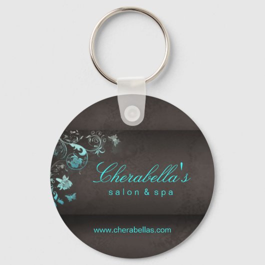 232 Salon Spa Butterfly Sleutelhanger Gift (Voorkant)