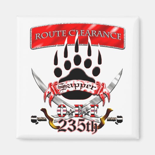 235e sappers magneet (Voorkant)