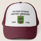 237th CASQUETTE de MAILLE de DUSTOFF CREWCHIEF (Devant)
