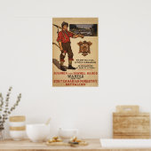 238e Canadese veldbataljon 1915 Poster (Keuken)