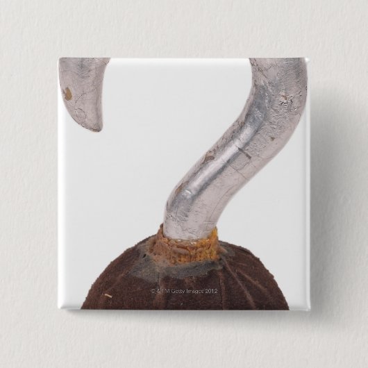 23970387 2 VIERKANTE BUTTON 5,1 CM (Voorkant)