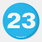 23 aimants (Devant)