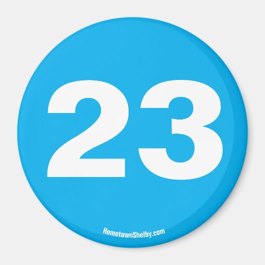 23 aimants (Devant)
