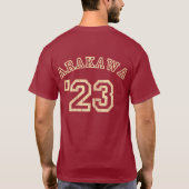 "23 Arakawa () T-shirt (Achterkant)