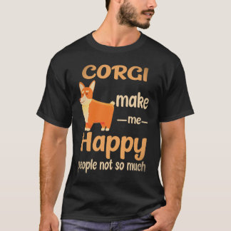 23 Corgi Maken Me Gelukkig Mensen Niet Zo Veel Cor T-shirt