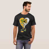 23 Drip Heart Del Sol 13s Matching T-shirt (Voorkant volledig)
