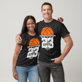 23 jaar basketbal 23e verjaardag t-shirt (Unisex)