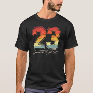 23 jaar oud en 23 mei 1977 t-shirt