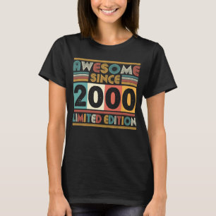 23 jaar oud Geweldige sinds 2000 23 jaar geleden T-shirt