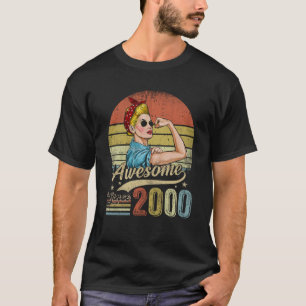 23 jaar oud Geweldige sinds 2000 23e verjaardag ca T-shirt