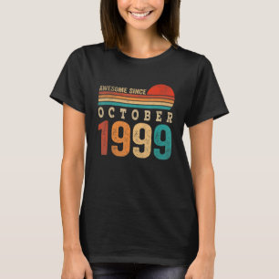 23 jaar oud Geweldige sinds oktober 1999 23e geboo T-shirt