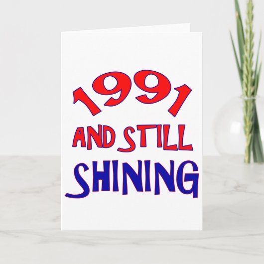 23 jaar Oude design Kaart (Voorkant)