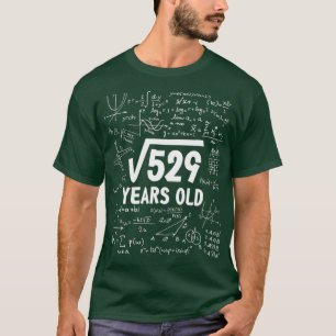 23 jaar oude Funny Gift 23rd Birthday Square 529 T-shirt