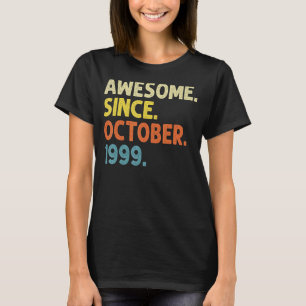 23 jaar oude grappigheid Geweldige sinds oktober 1 T-shirt