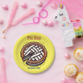 23 jan - taartdag papieren bordje (Feest)