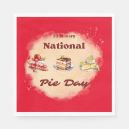 23 januari Nationale Pie Dag Servet