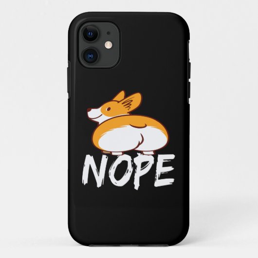 23 Nope Corgi Case-Mate iPhone Case (Achterkant)
