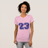 23 - nummer t-shirt (Voorkant volledig)