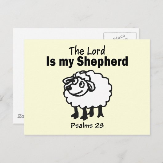 23 Psalm Briefkaart (Voorkant / Achterkant)