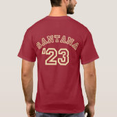 "23 Santana (crisp) T-shirt (Achterkant)