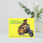 23 SkiPostcard Briefkaart (Staand voorkant)