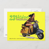 23 SkiPostcard Briefkaart (Voorkant / Achterkant)