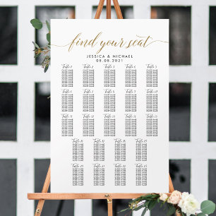 23 Tableau 230 Invités Grand Plan de Table de Mari