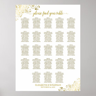 23 Tableau Tableau Mariage de garnitures blanches 