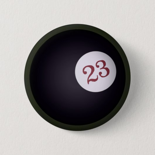 23 Vier bladluiken Ronde Button 5,7 Cm (Voorkant)