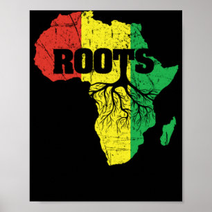 23 Zwarte Geschiedenis Maand Afrikaanse Pride Appa Poster
