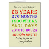 23e anniversaire Jalons (Devant)