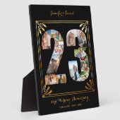 23e bruiloft Jubileum nummer 23 Fotocollage Fotoplaat (Zijkant)