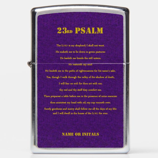 23e PSALM (Voorkant)